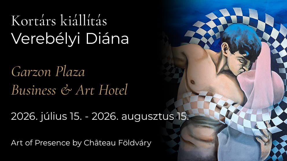 Diána Verebélyi's Solo Exhibition Opened at the Hotel Garzonpláza Business & Art Hotel in Győr