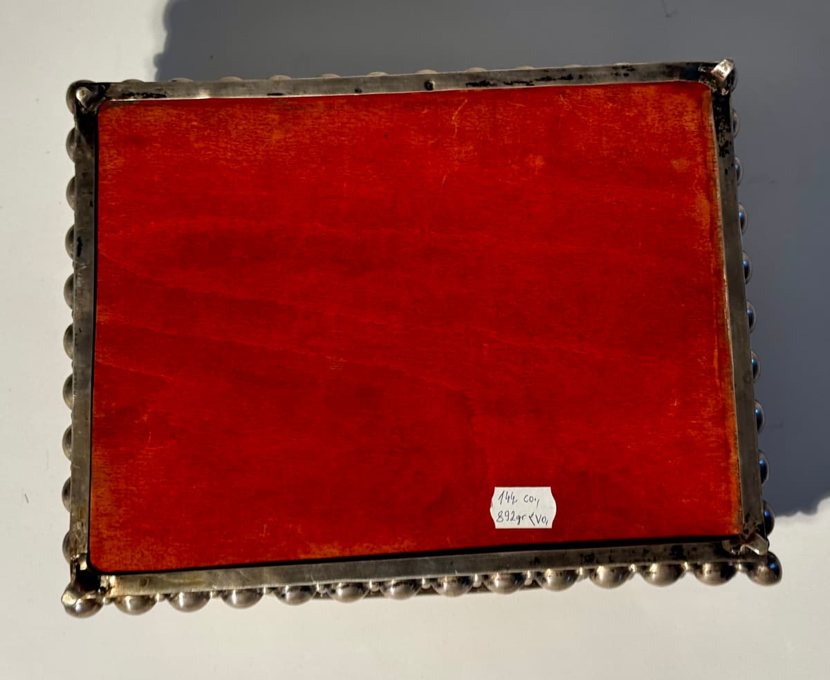Jewelery box, silver box