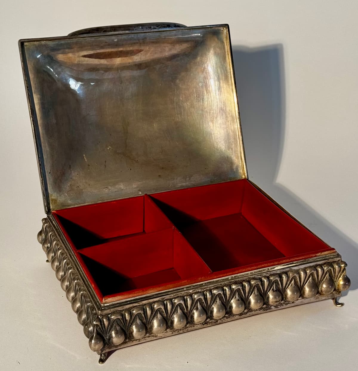 Jewelery box, silver box