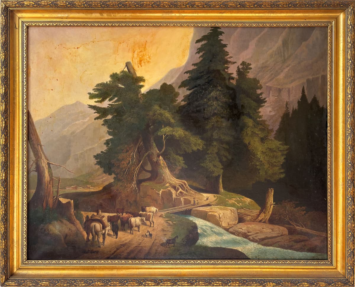 Among Mountains, Along the Stream