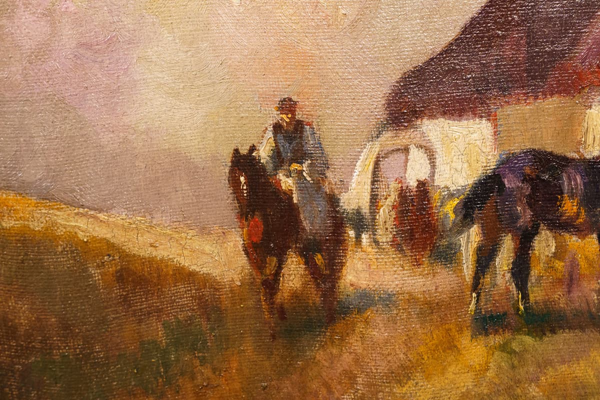 Esti pihenő a csárdánál