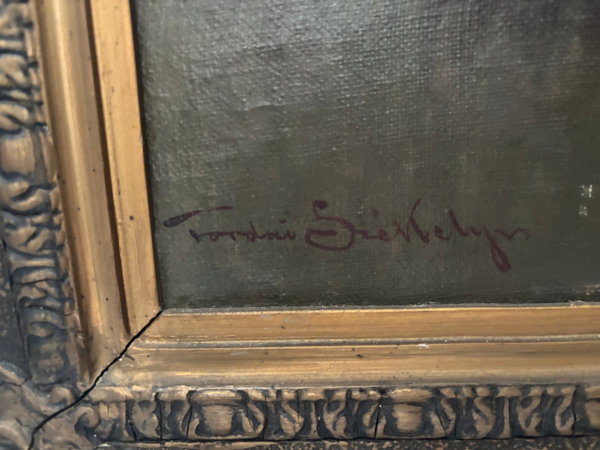 Rózsabokrok alkonyfényben a tóparton