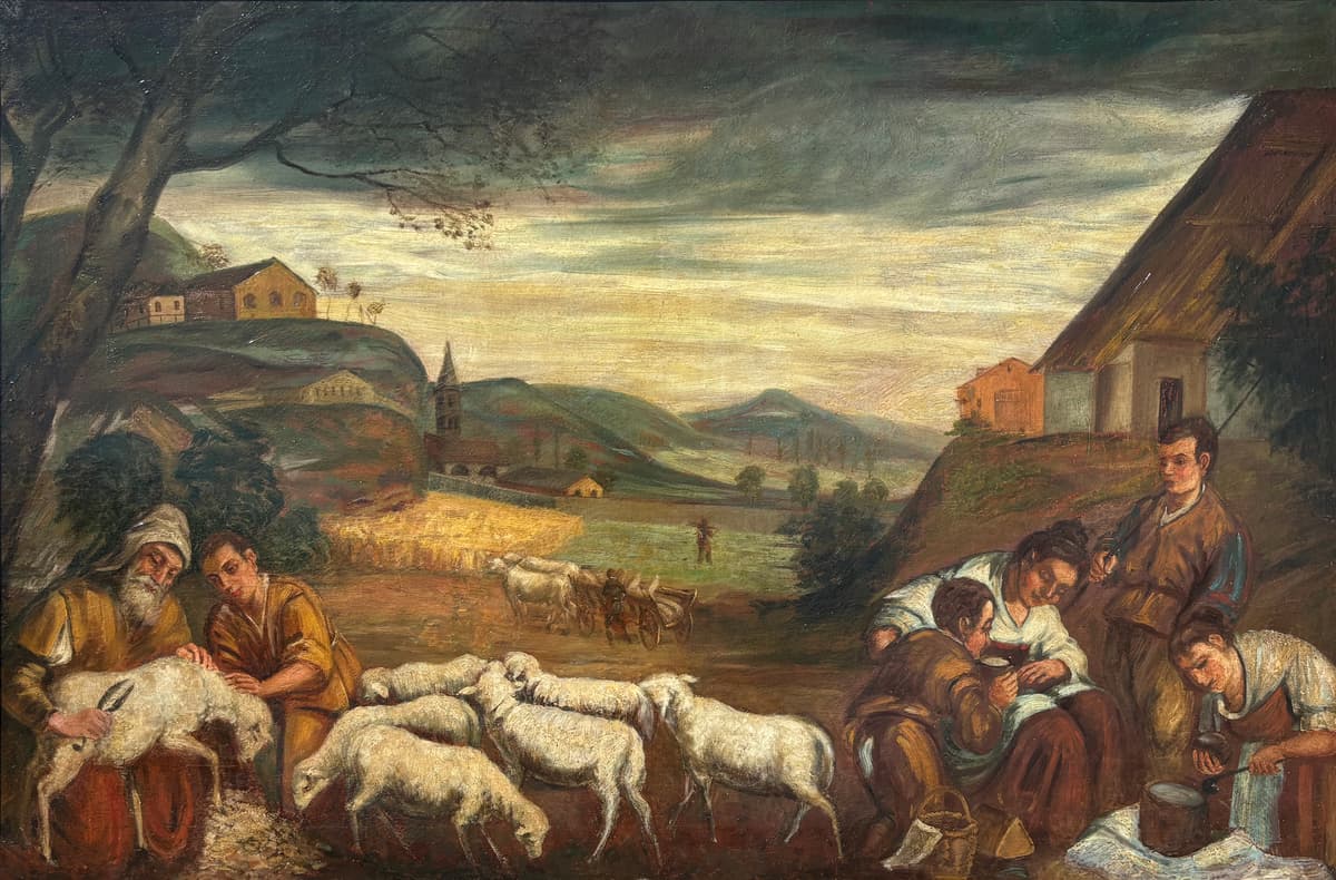 Juhnyírás és tej illat