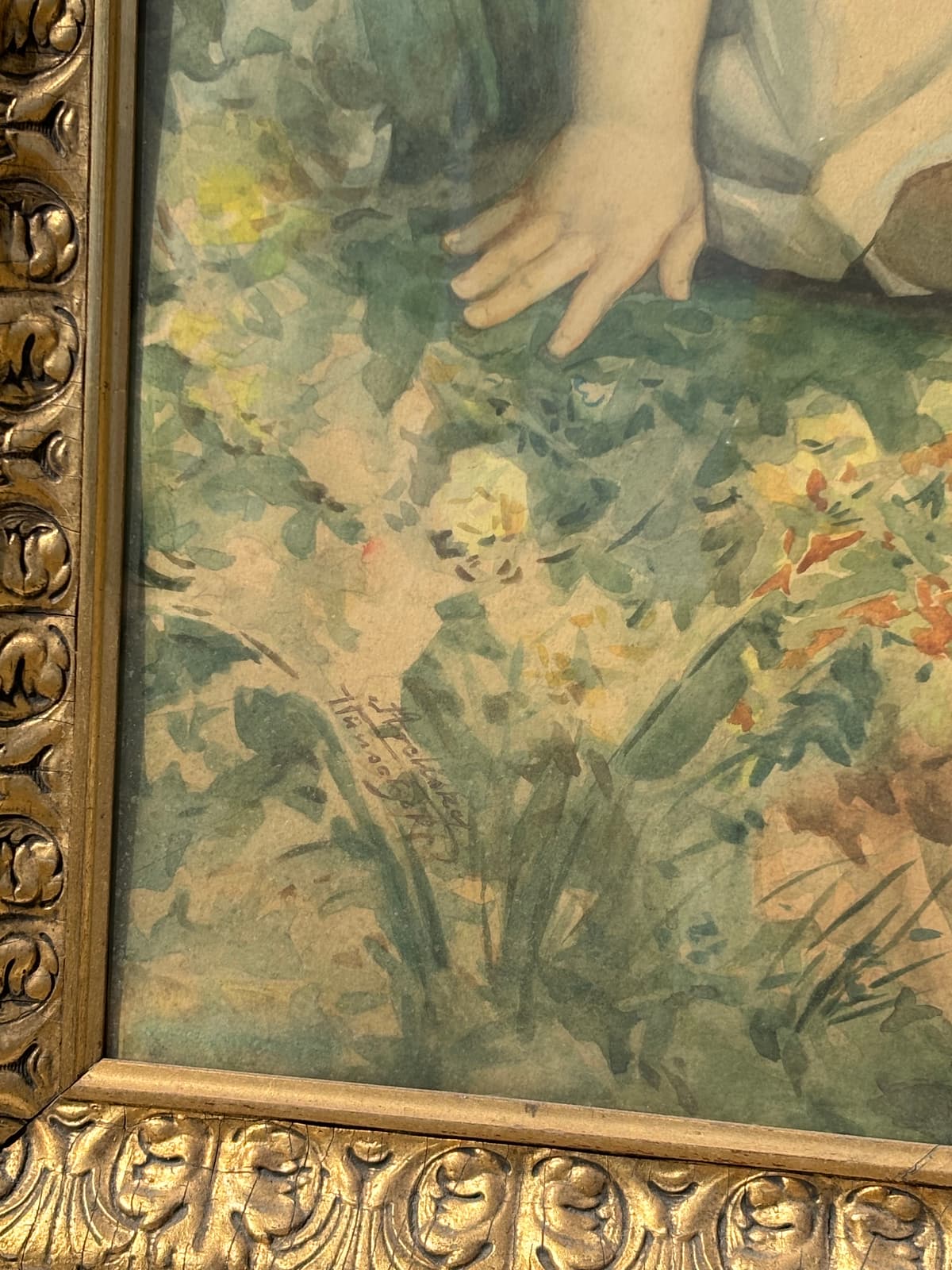 Kis lélek a természet ölelésében