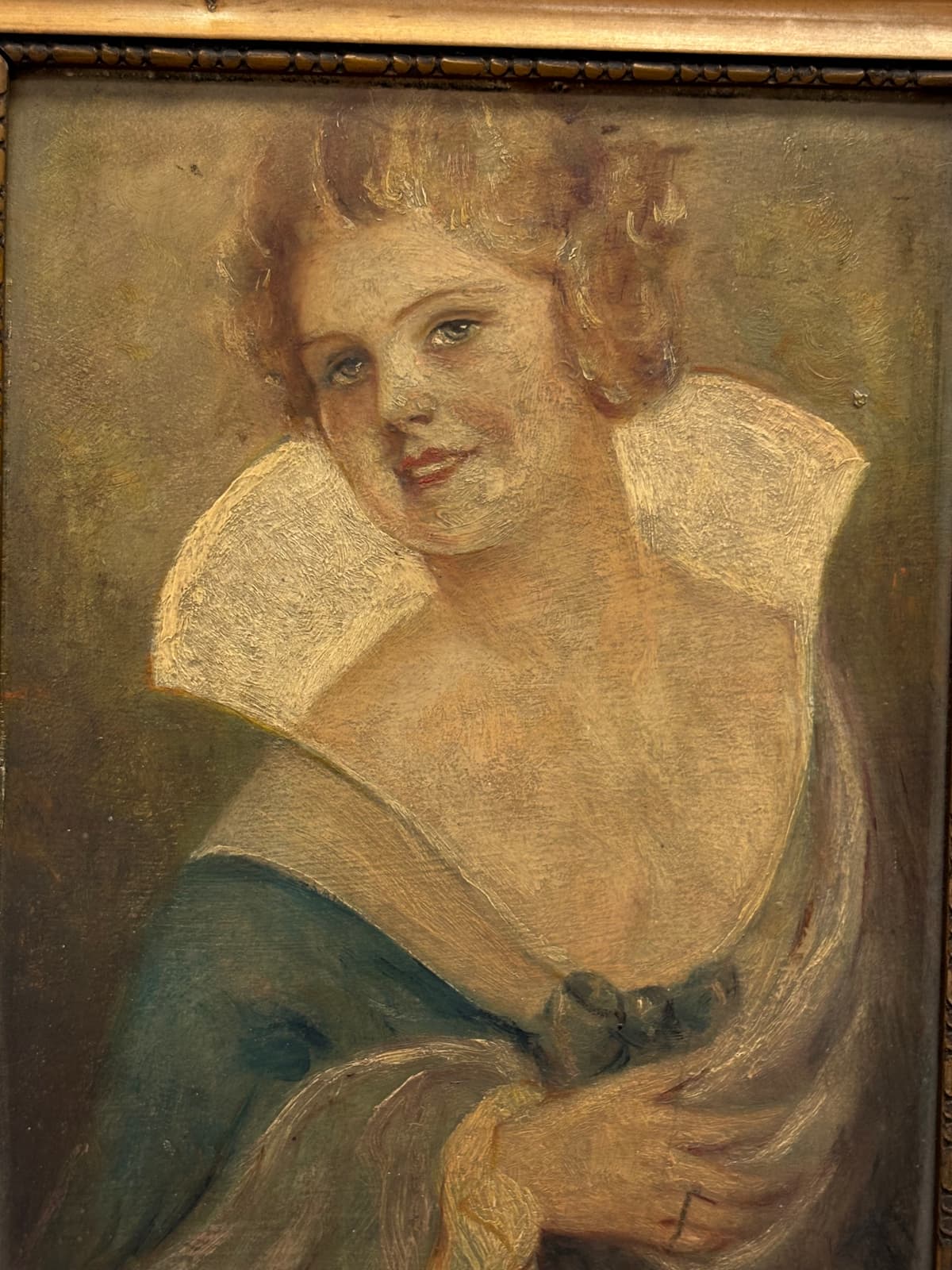 Art Deco női portré