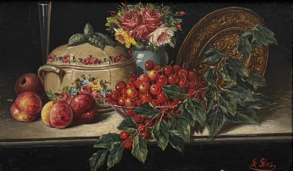 Fruit and Flower Still Life
