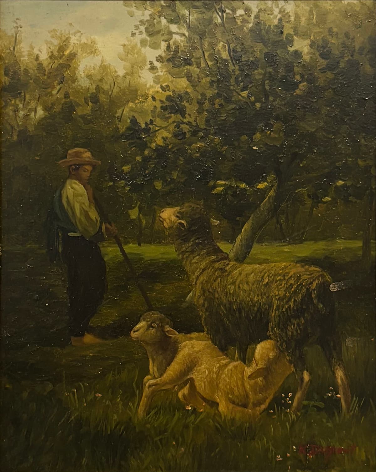 A pásztorlány délutánja