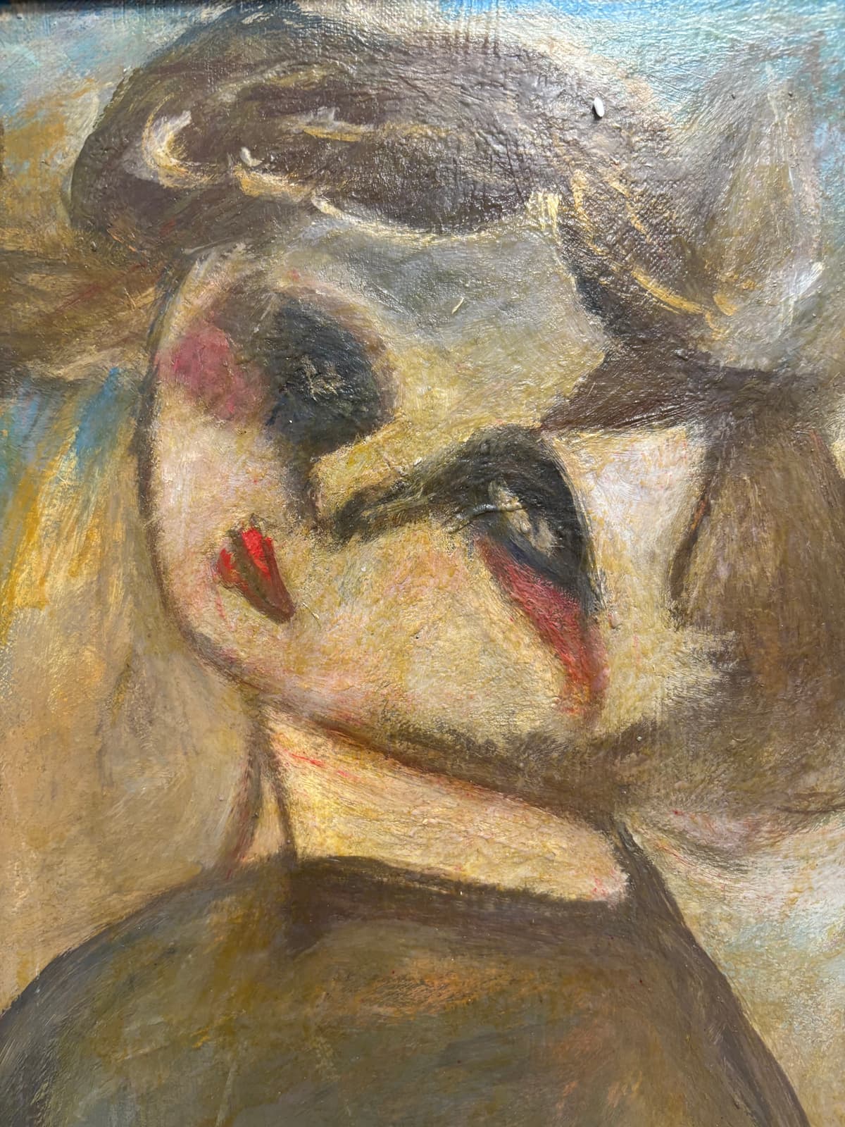 Absztrakt női portré