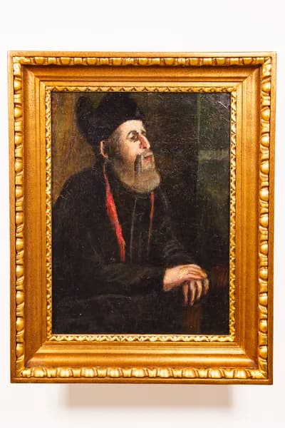 Imádság csendje Biedermeier portré
