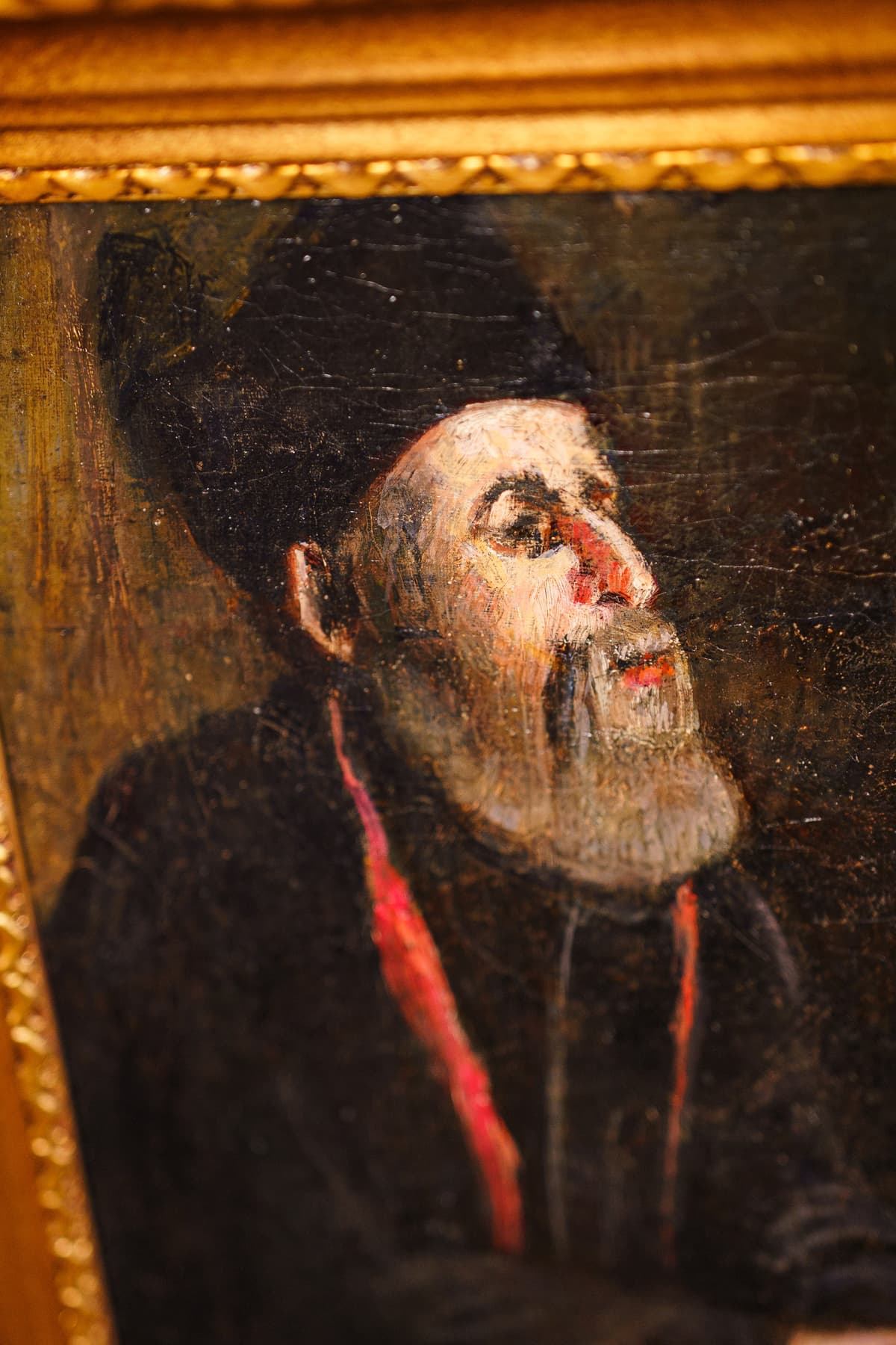 Imádság csendje Biedermeier portré