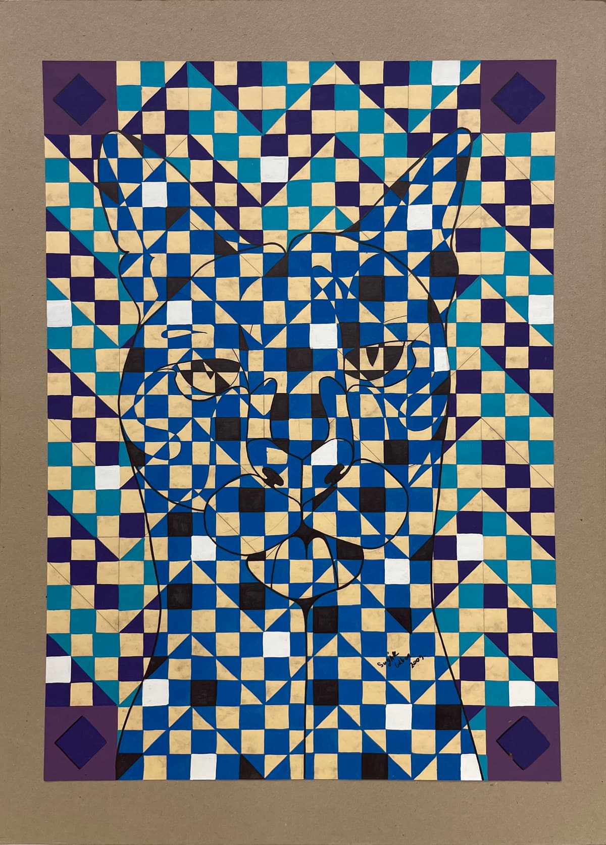 Abstract artwork