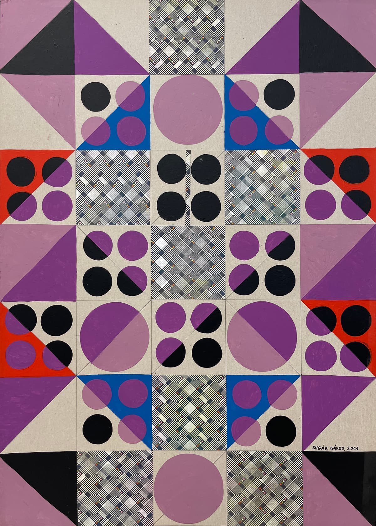 Lila ritmusok a rácsban