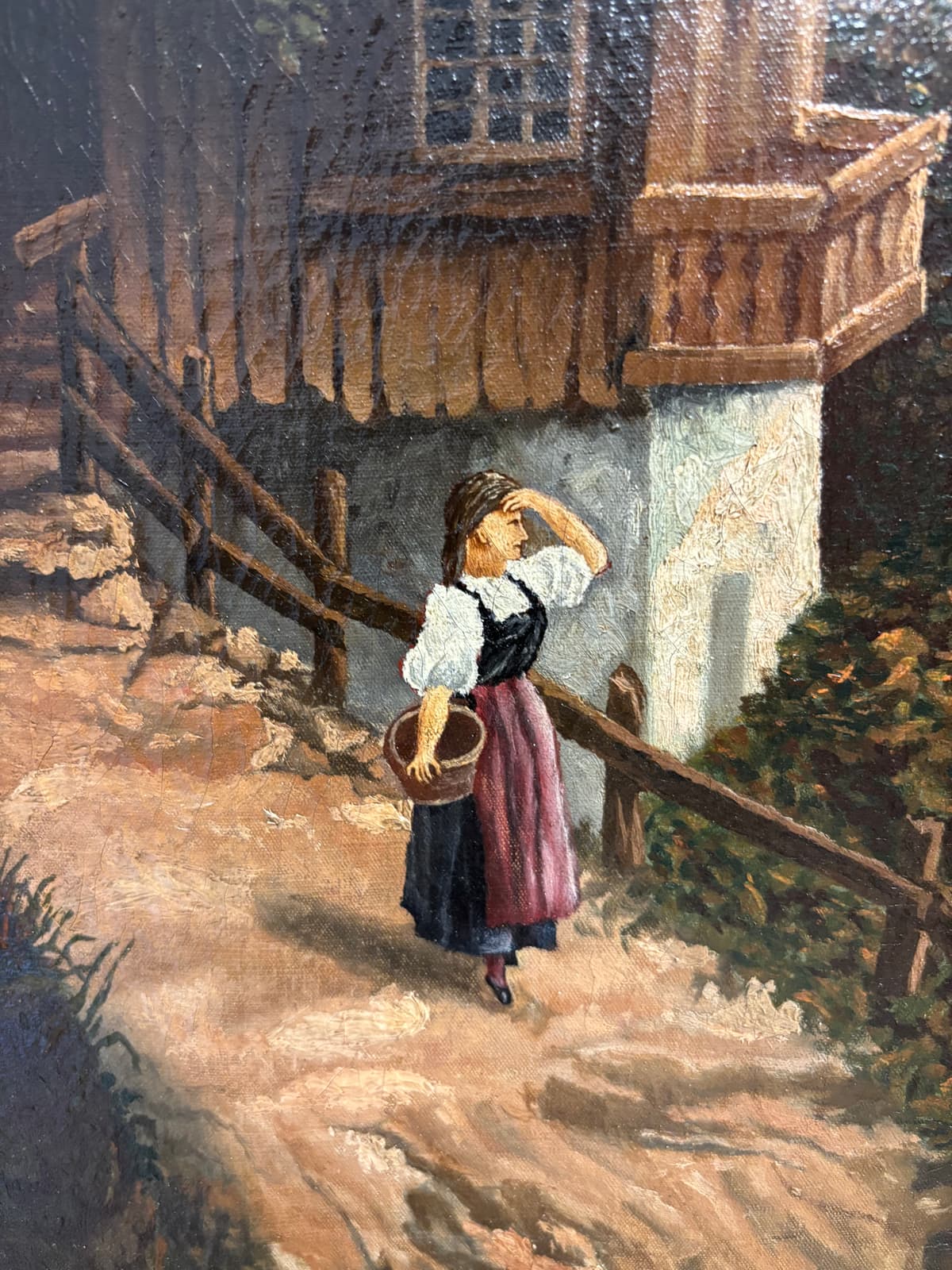 Village Between the Mountains