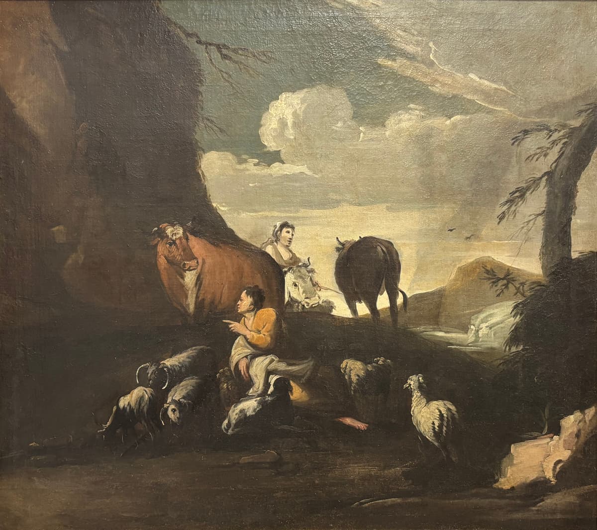 Pásztorcsalád állatokkal