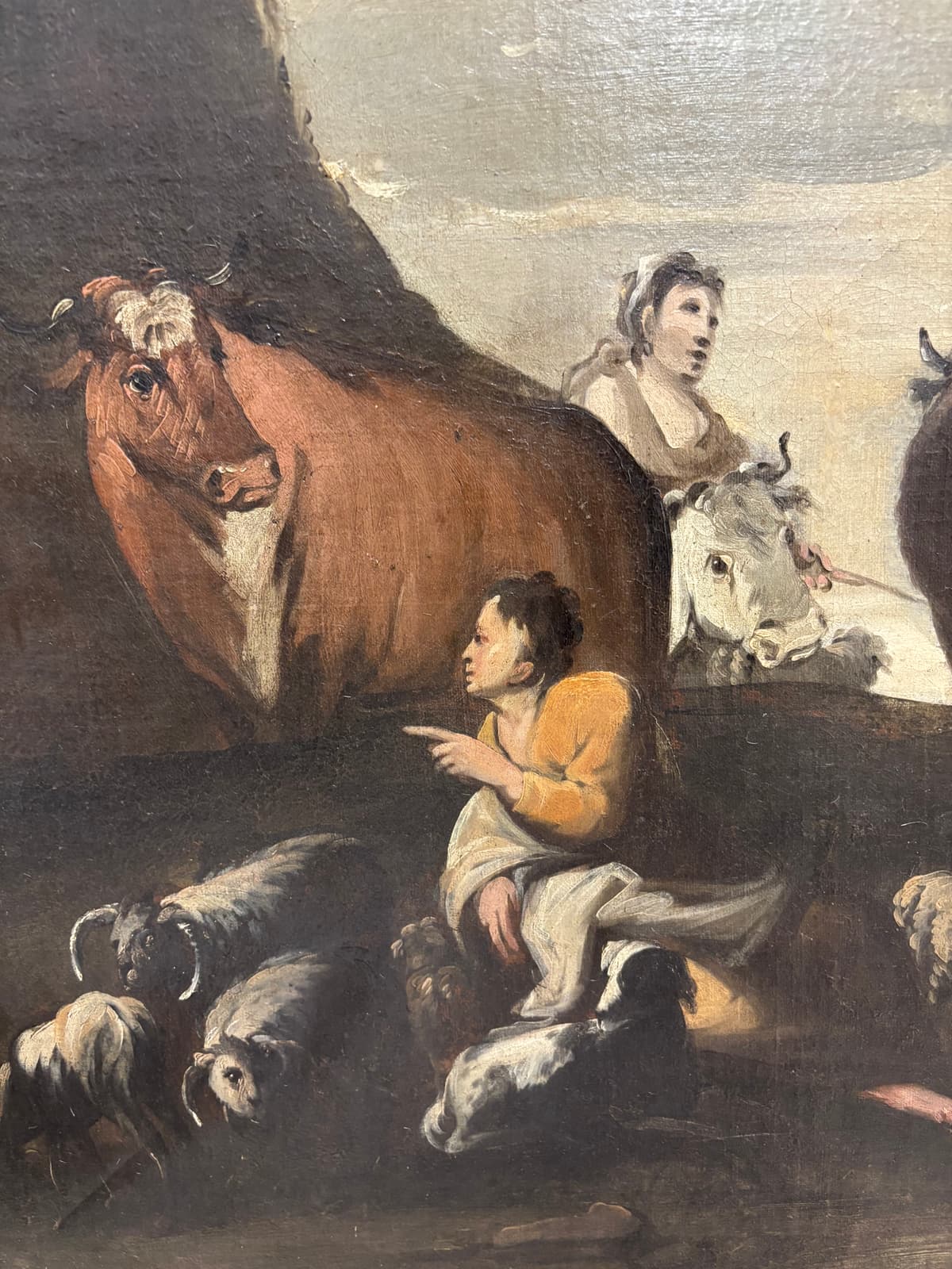Shepherd Family with Animals