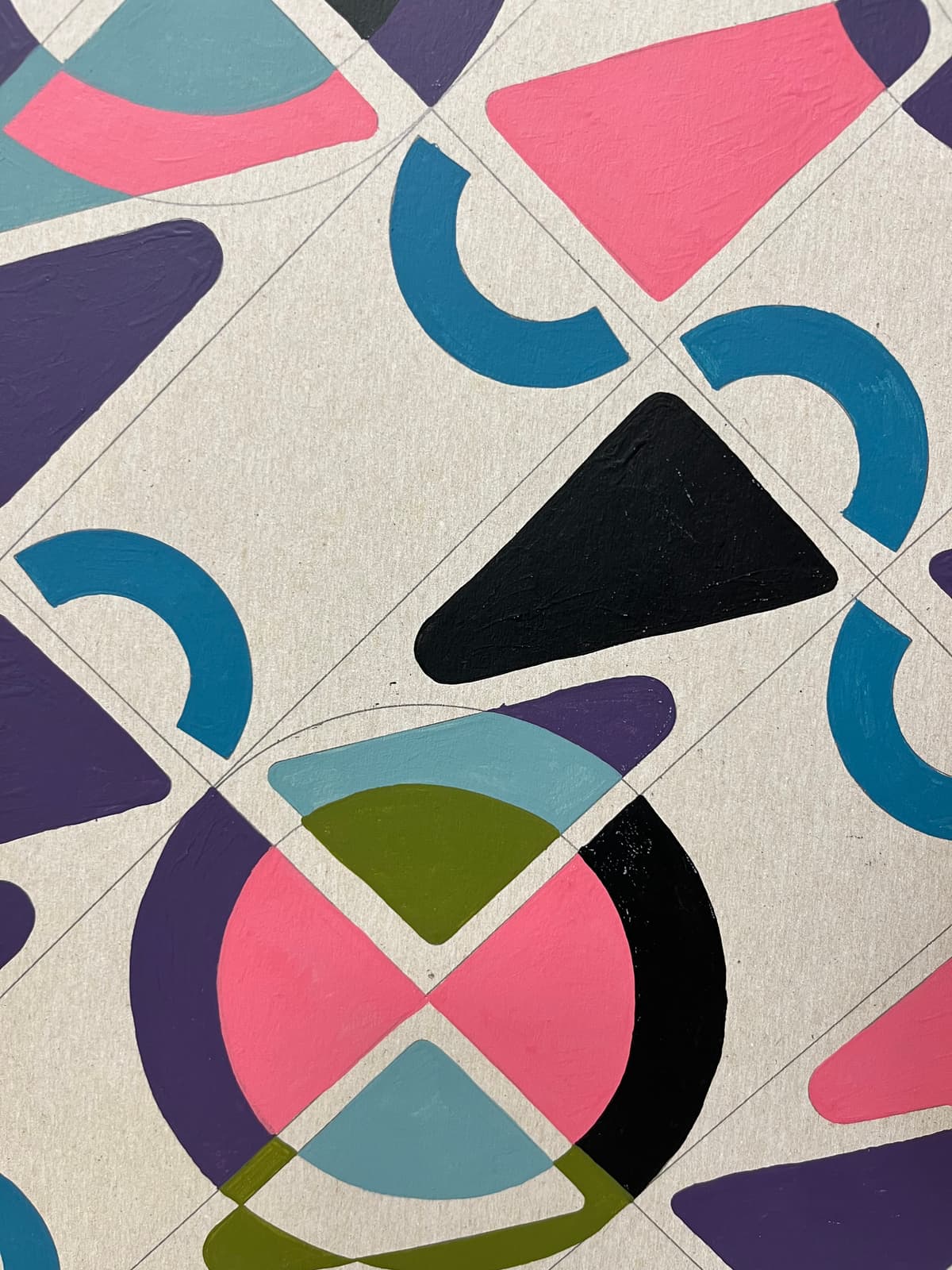 Kaleidoszkóp a diagonál rácsban