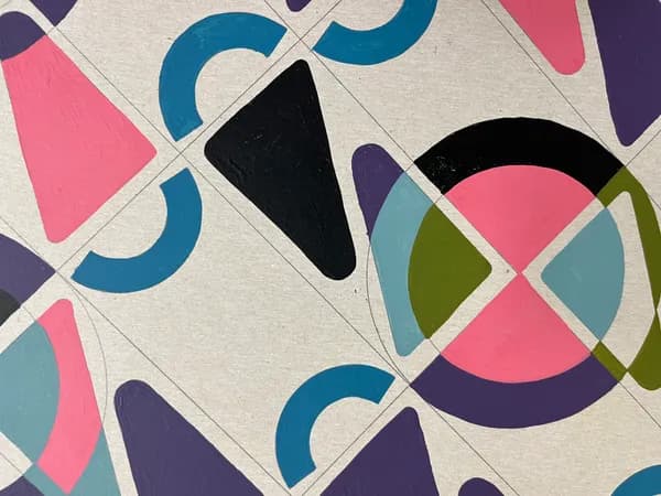 Kaleidoszkóp a diagonál rácsban