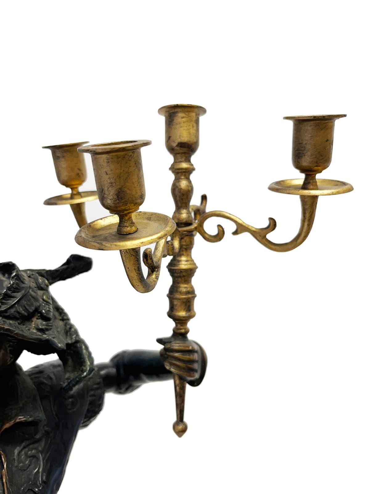 Belle Époque hölgy gyertyafénnyel