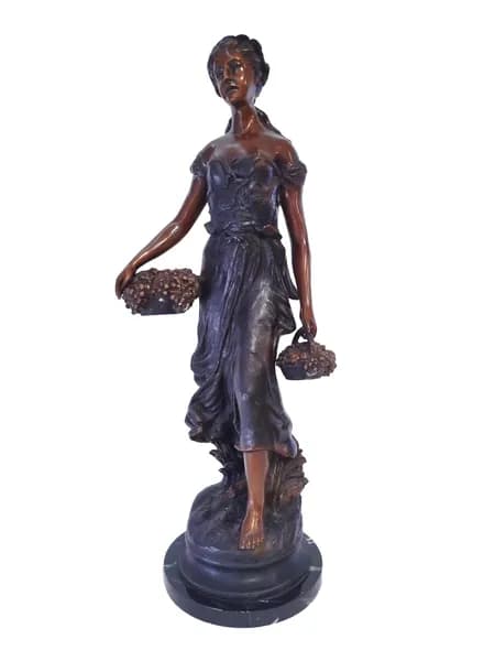 Woman with Baskets