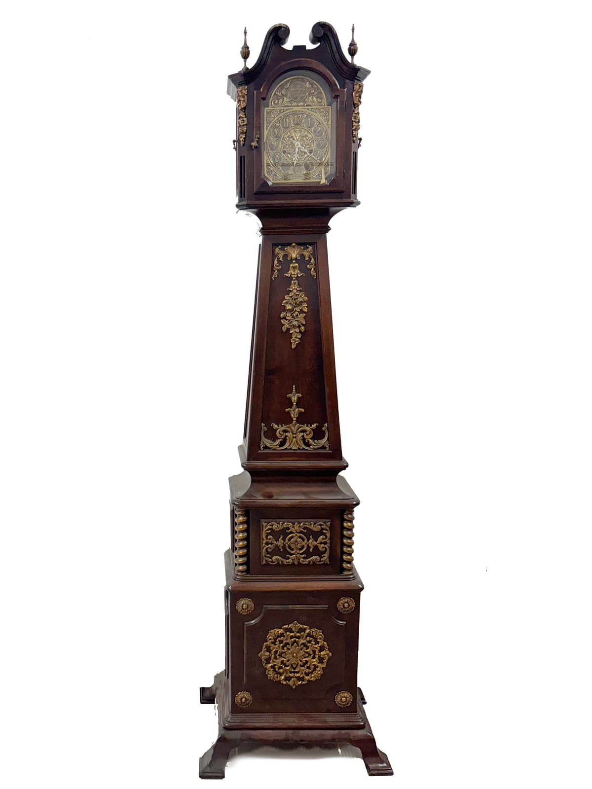 Álló ingaóra, 19. század vége