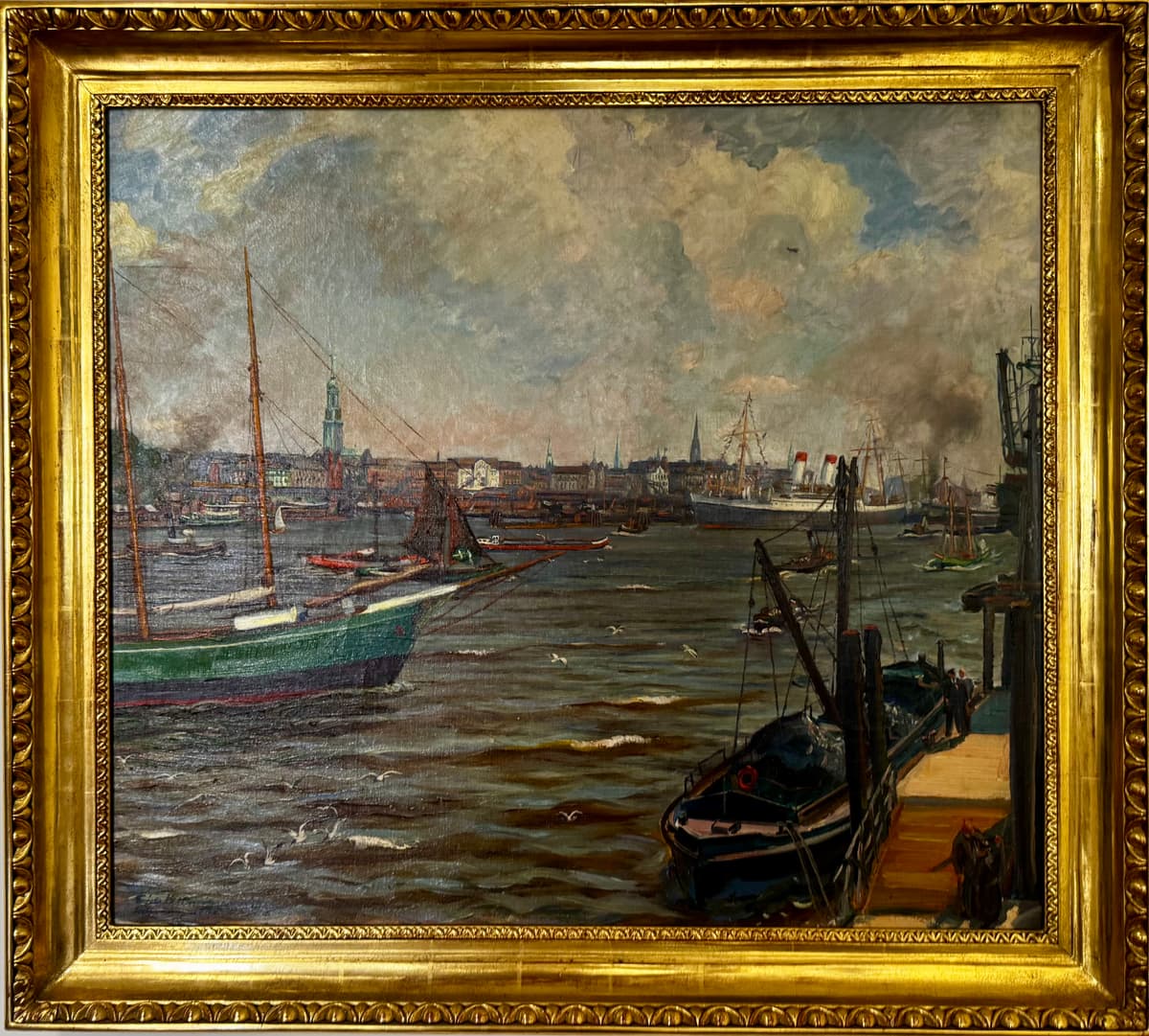 Gőz és szél a Michel árnyékában (Hamburger Hafen)