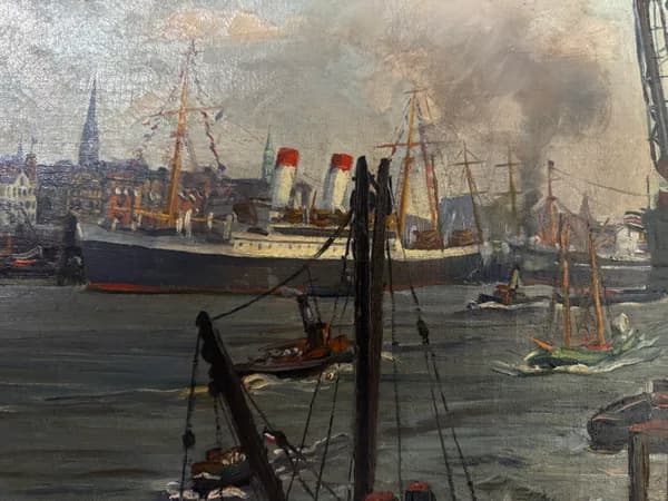 Gőz és szél a Michel árnyékában (Hamburger Hafen)