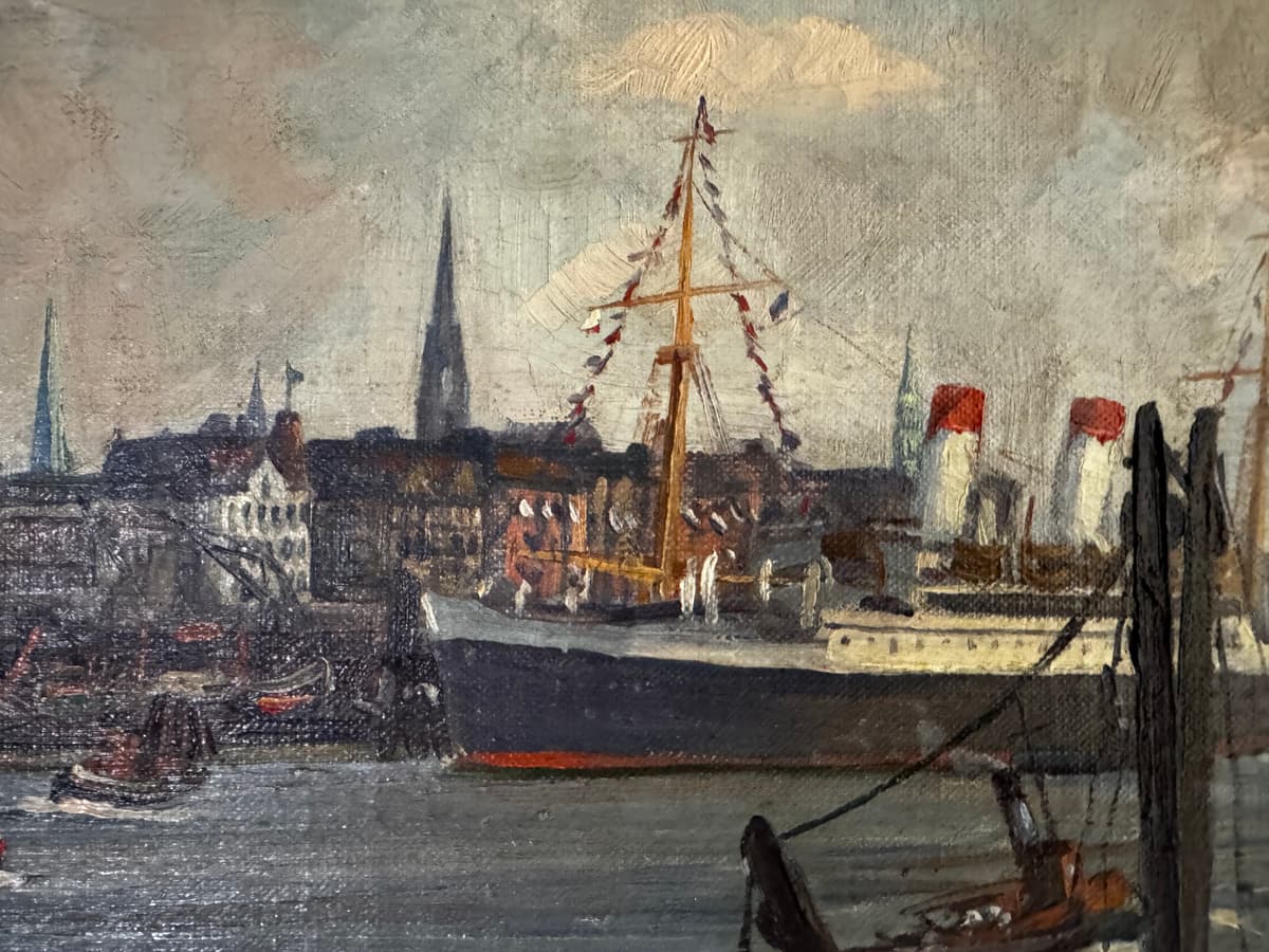 Gőz és szél a Michel árnyékában (Hamburger Hafen)