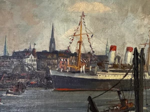 Gőz és szél a Michel árnyékában (Hamburger Hafen)