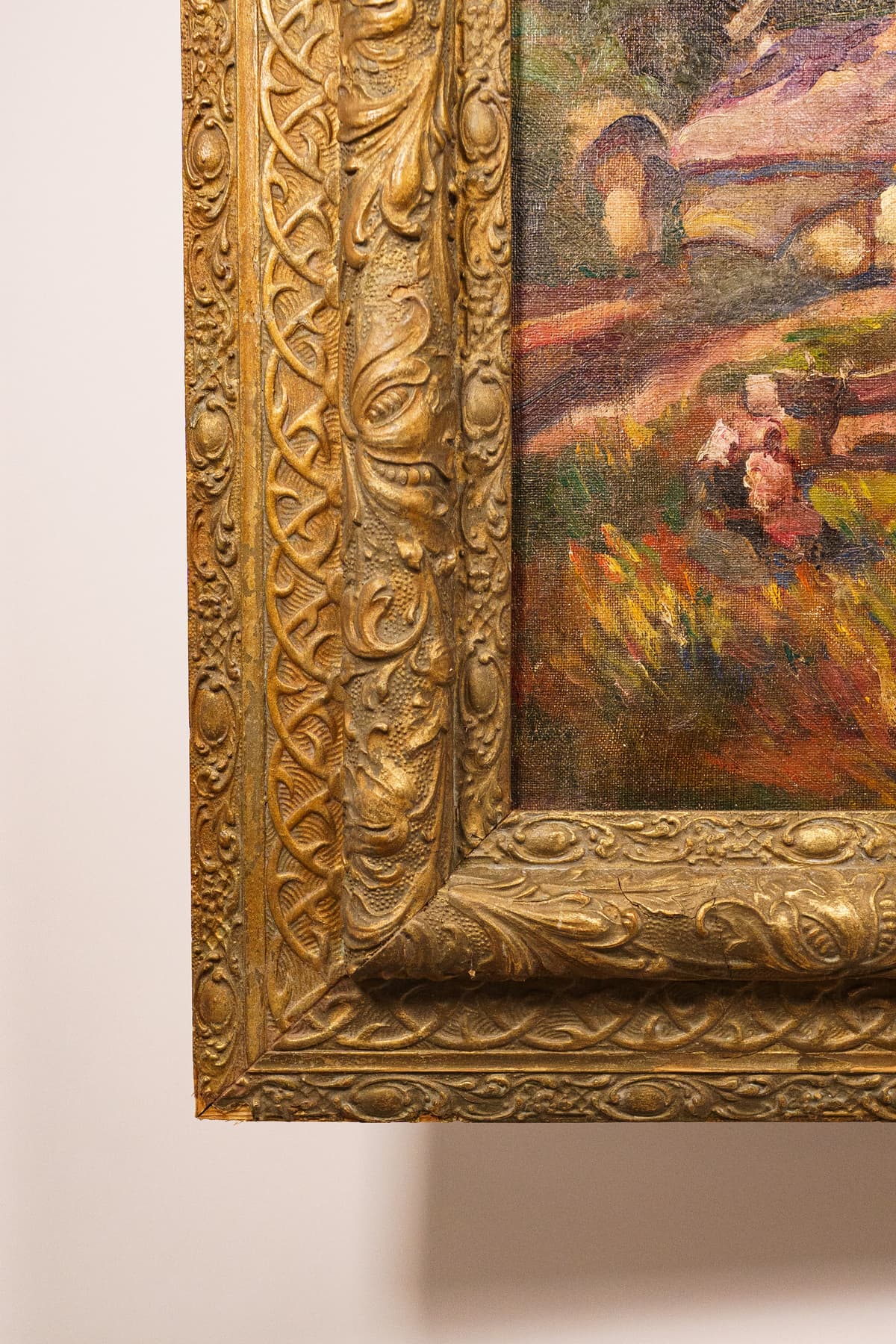 Látogatók a tanyán