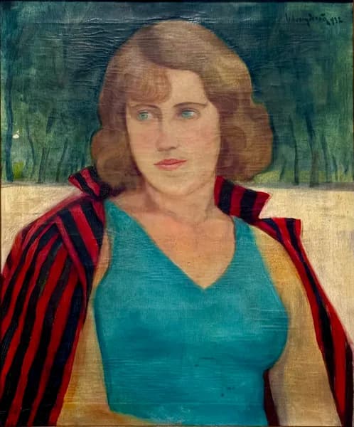 Art deco hölgy