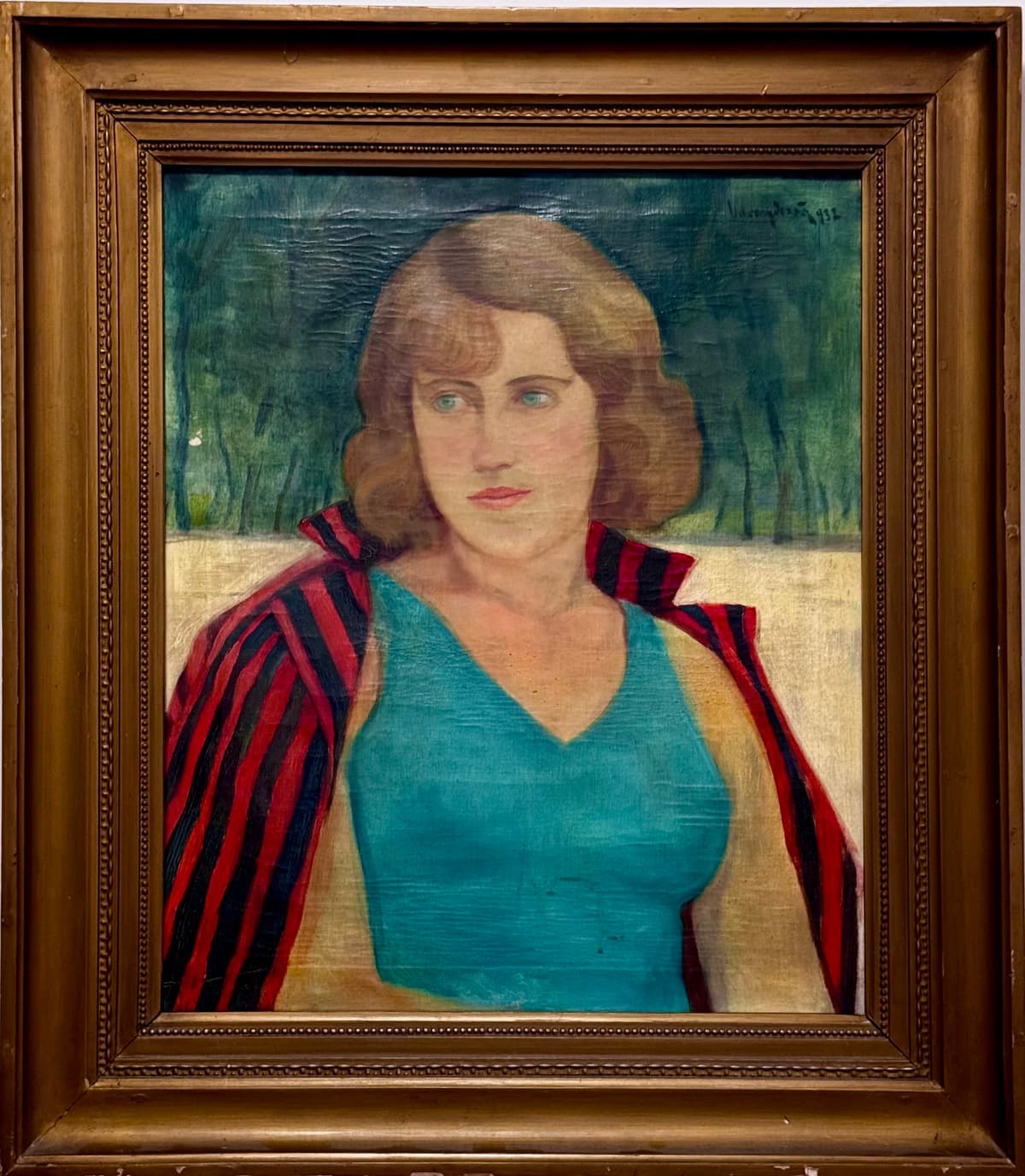 Art deco lady 1932