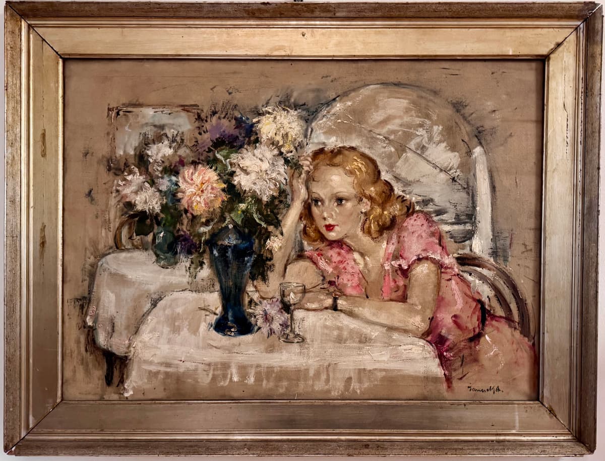 Women with flowers