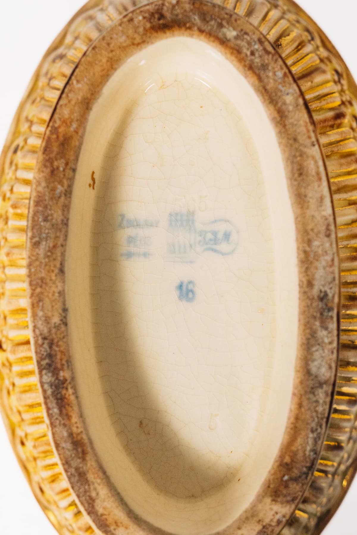 Zsolnay - Áttört falú kaspó