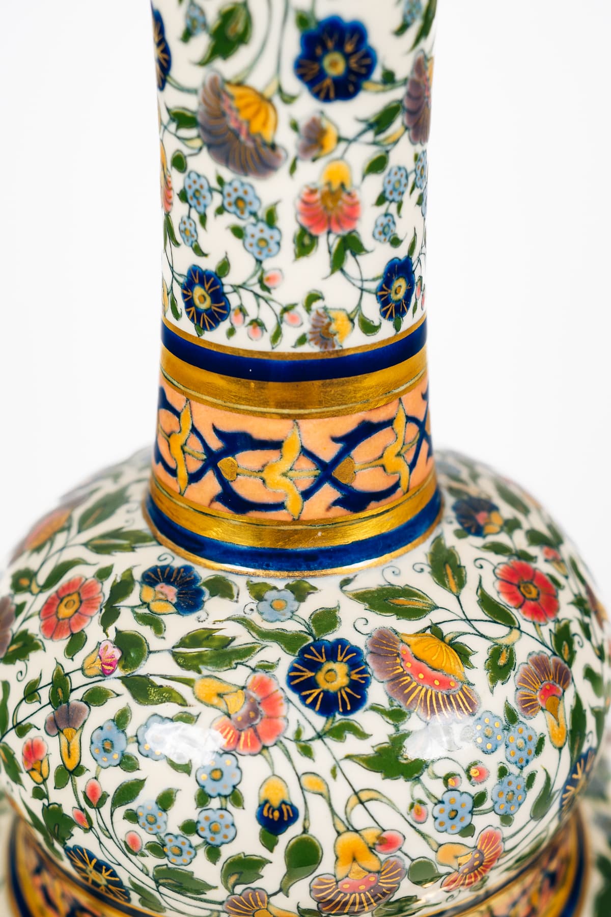 Zsolnay - Perzsa mintás váza