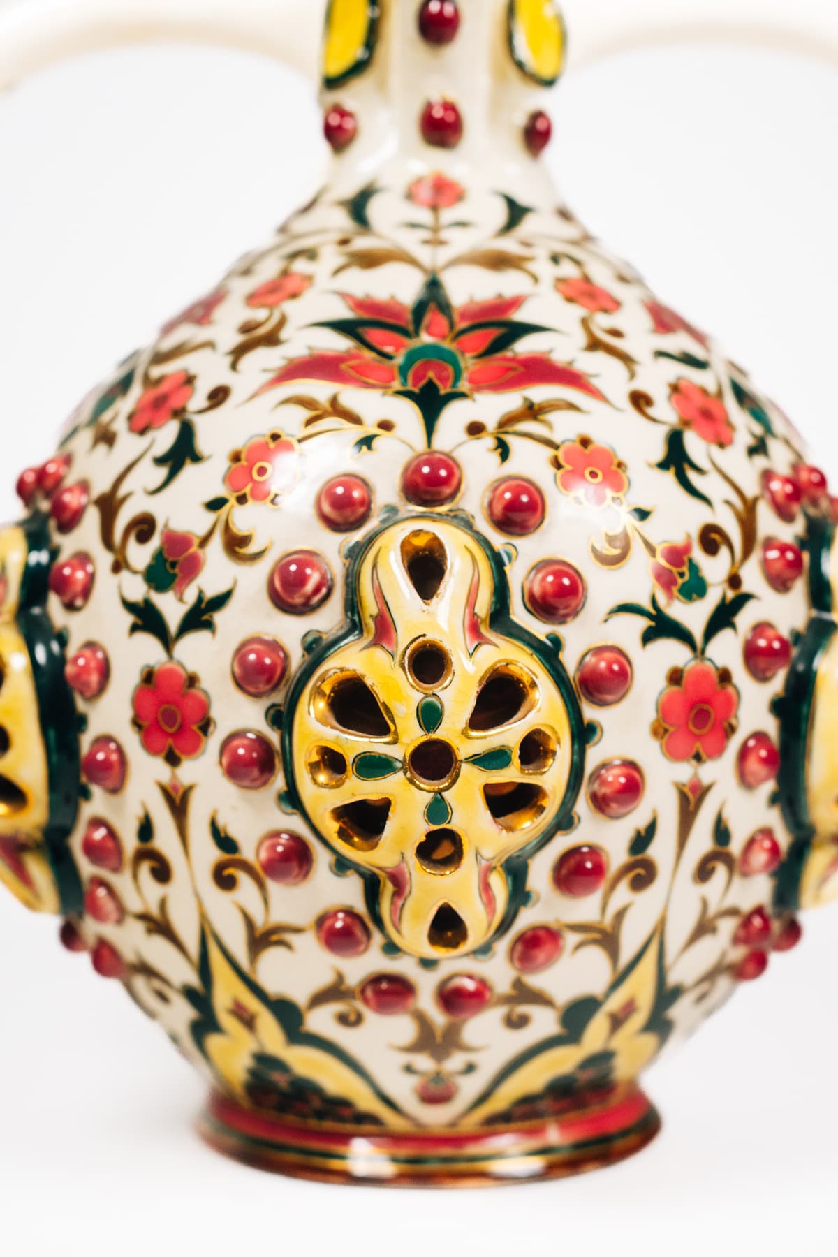 Zsolnay - Madaras díszkorsó