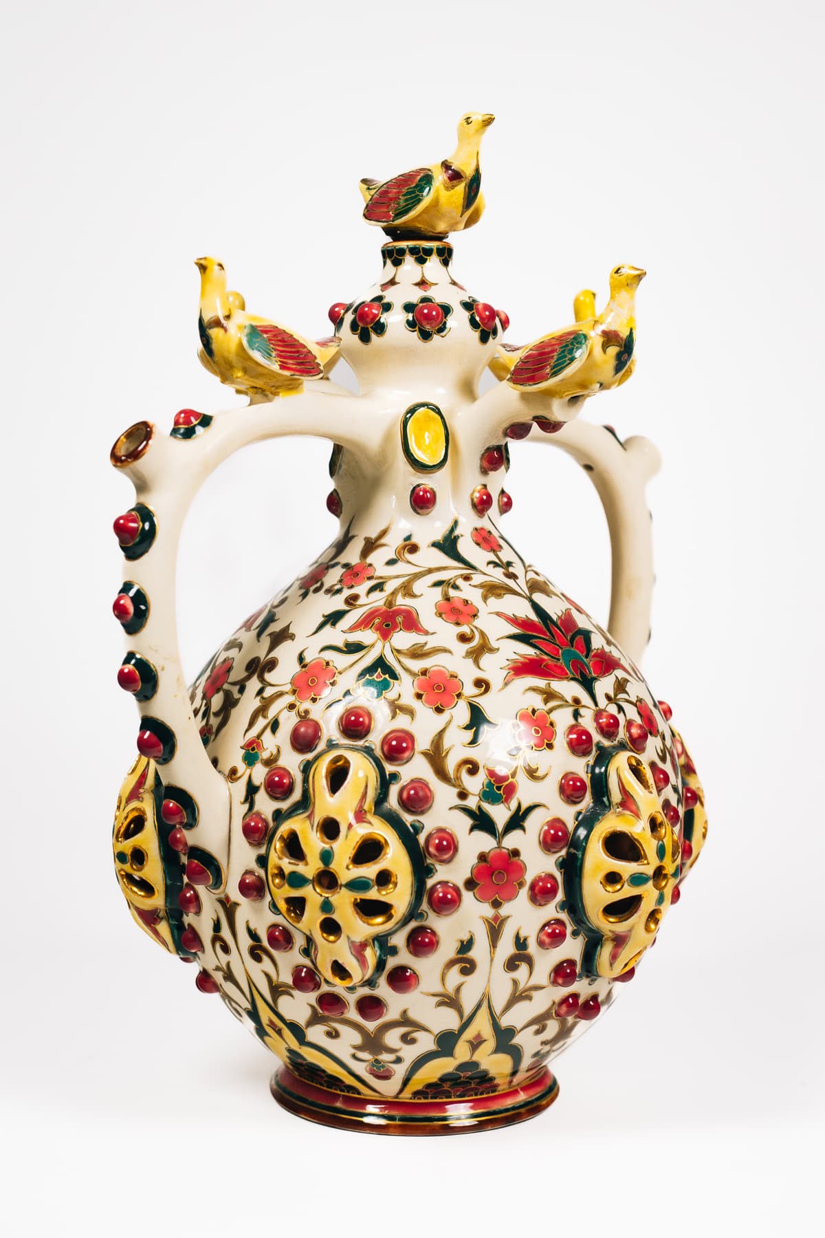 Zsolnay - Madaras díszkorsó