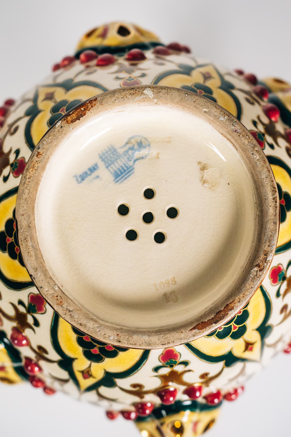 Zsolnay - Madaras díszkorsó