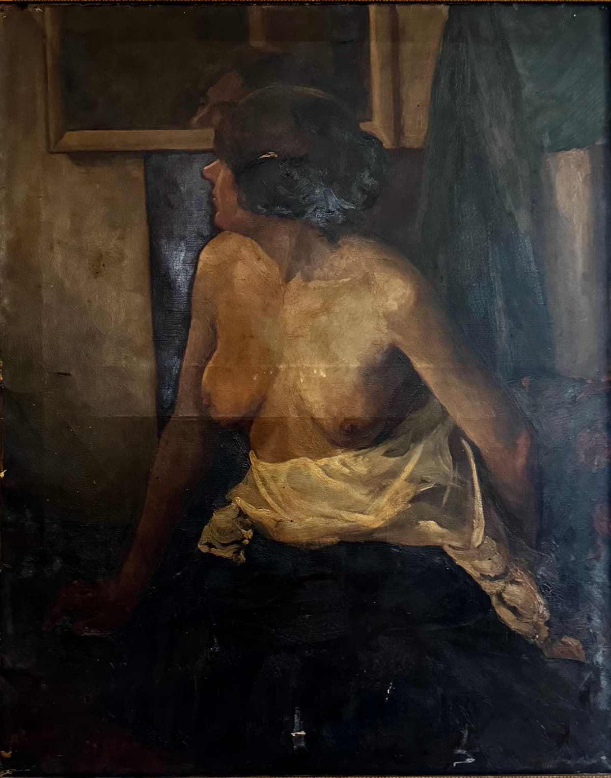 Szemérmes akt