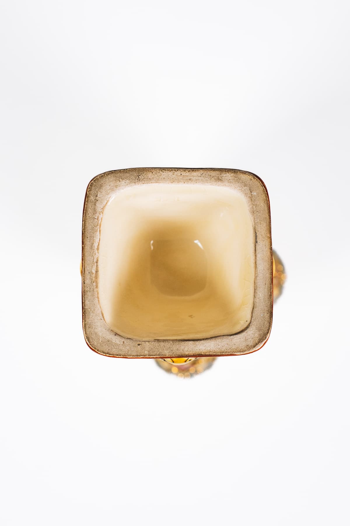 Zsolnay - Díszváza pávaszobros nyakkal II.