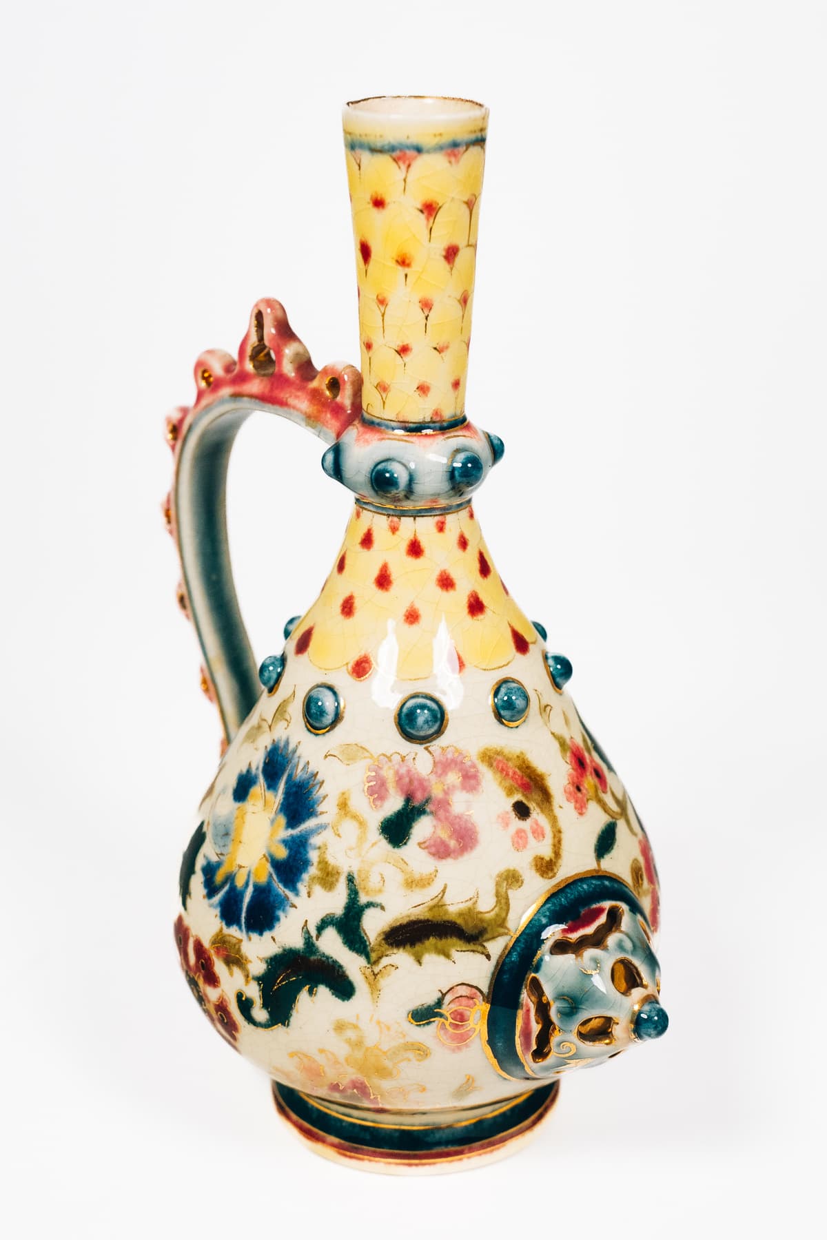 Zsolnay - Füles korsó