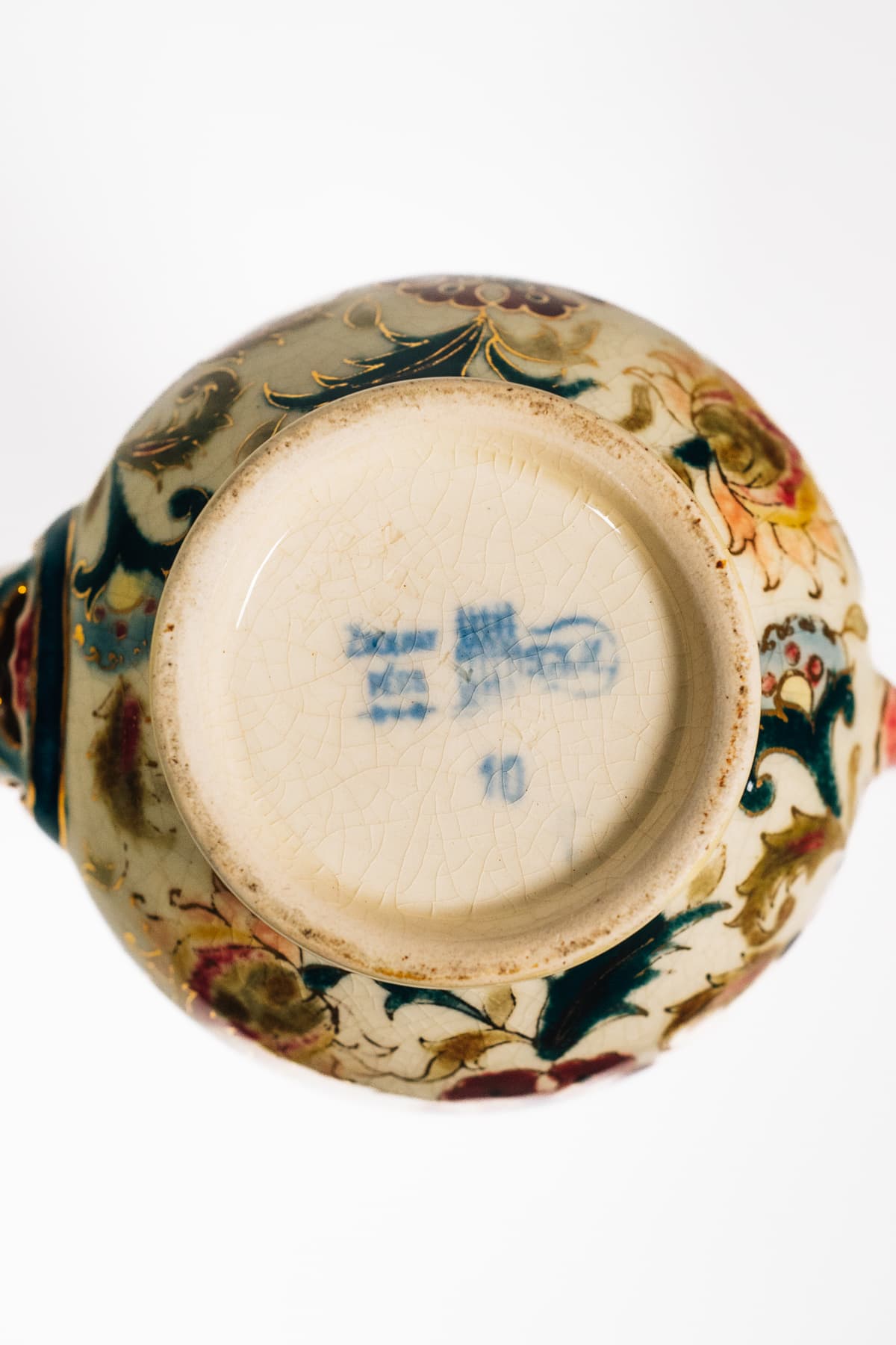 Zsolnay - Füles korsó