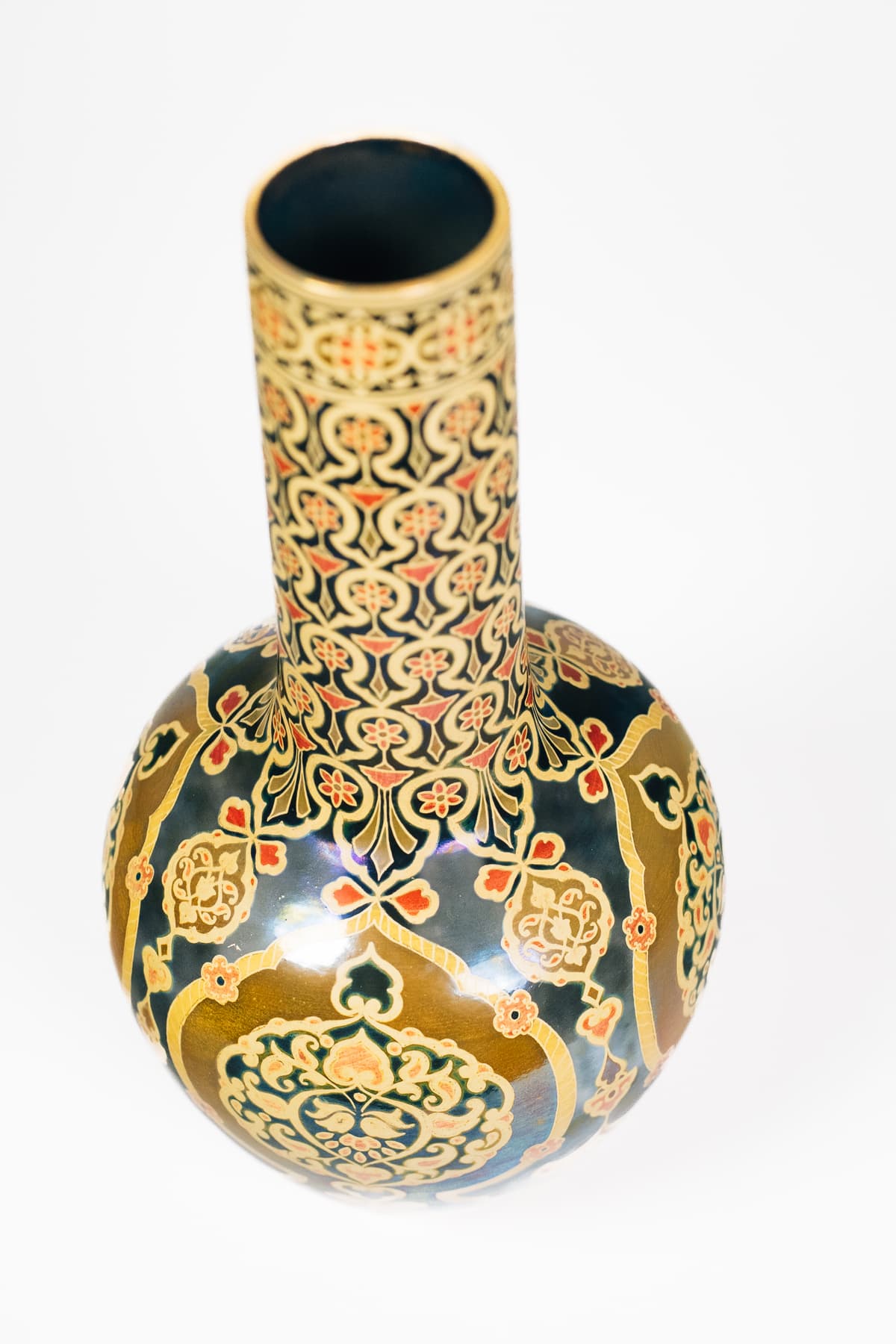 Zsolnay - Perzsa mintás váza