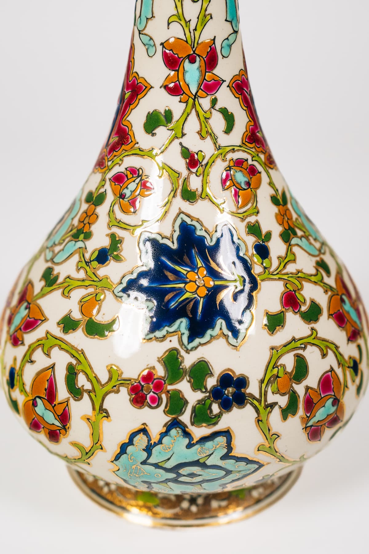 Fischer - Perzsamintás díszváza