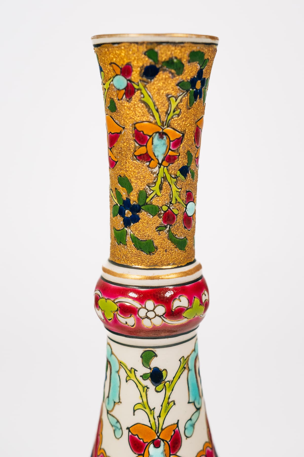 Fischer - Perzsamintás díszváza