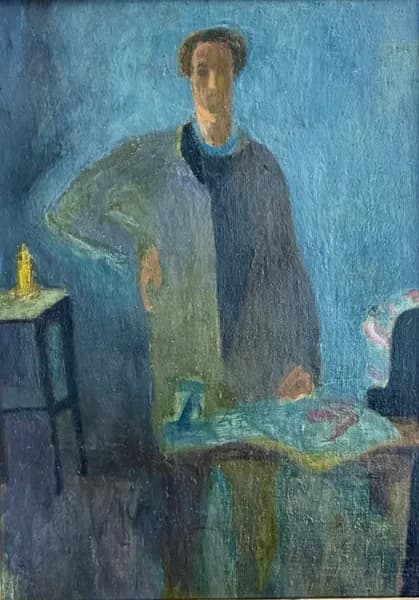 Bernáth Aurél - Önarckép
