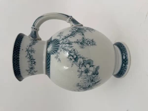 Virágos kancsó angol porcelán