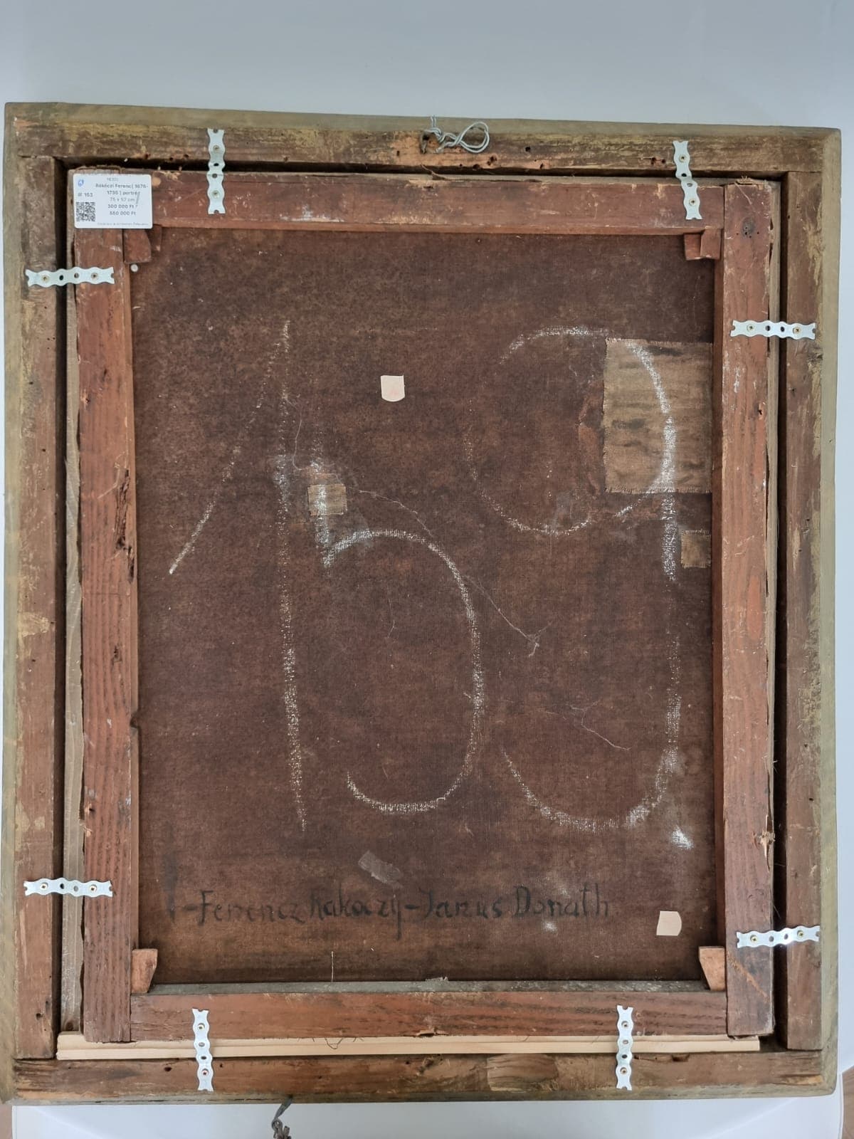 II. Rákóczi Ferenc (1676-1735 ) portré