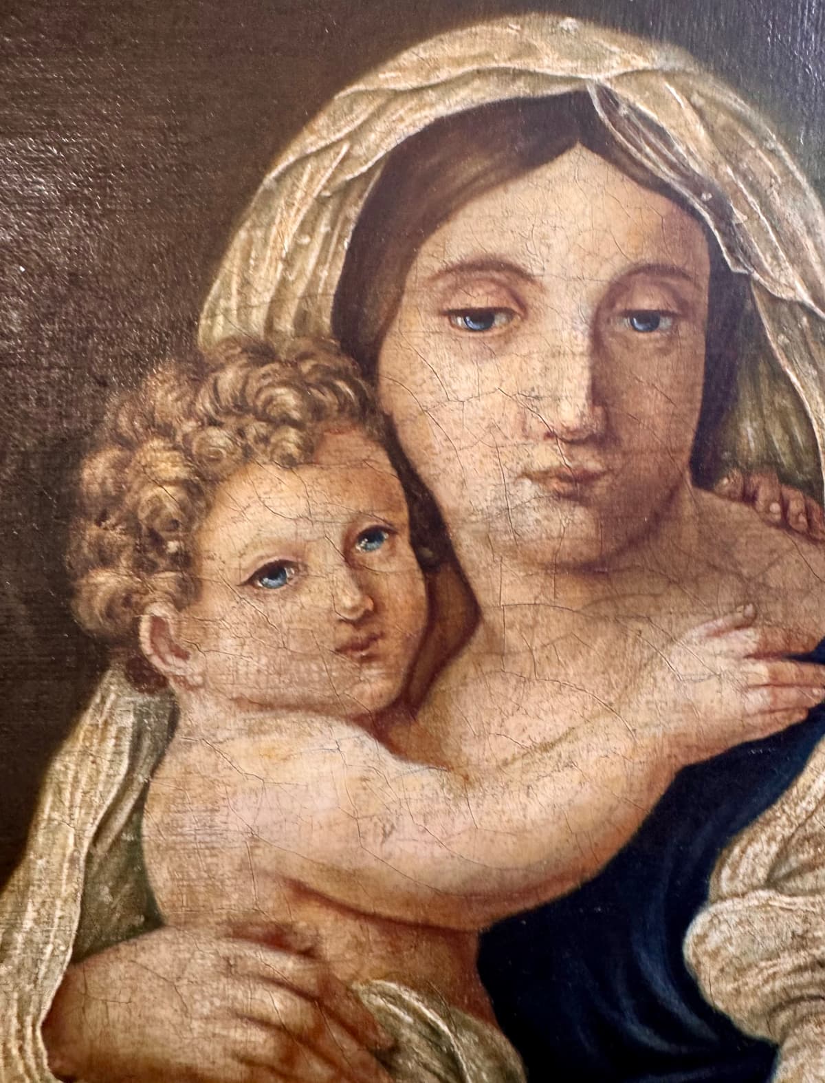 Madonna with the baby Jesus