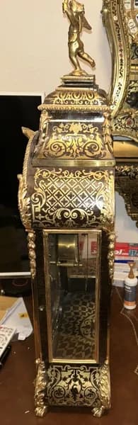 Francia Boulle Pendule asztali óra félórás ütem