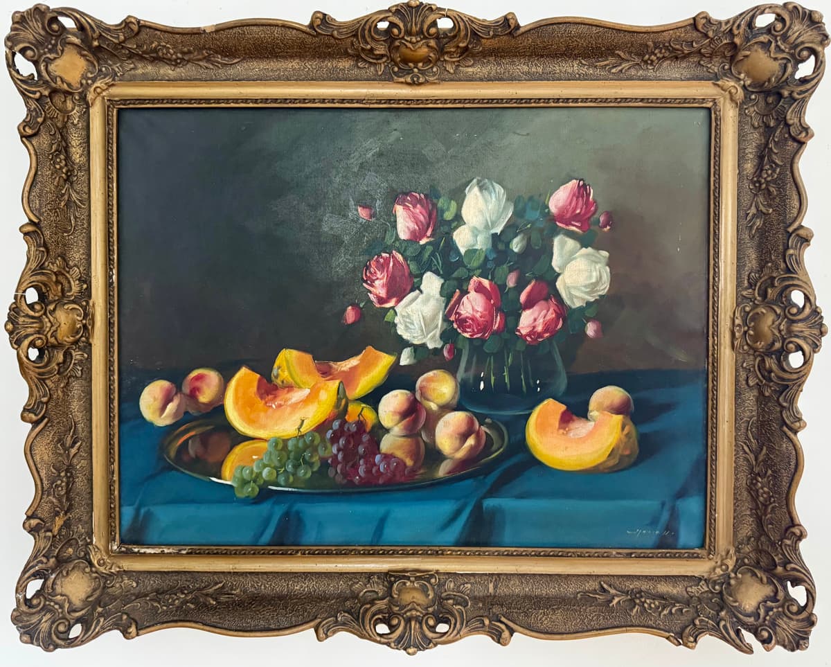 Csendélet dinnyével